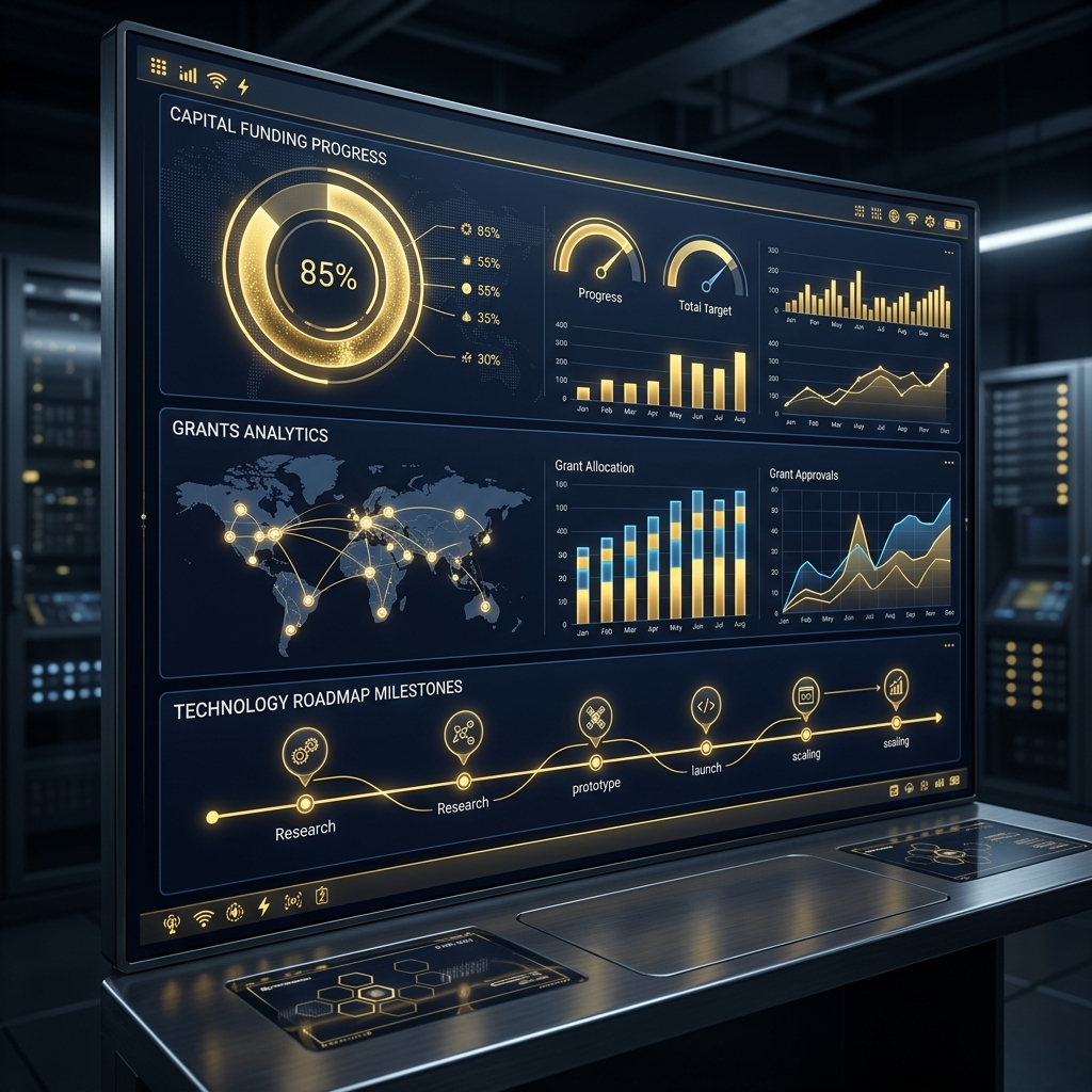 Capital Funding and Grants Analytics Dashboard
